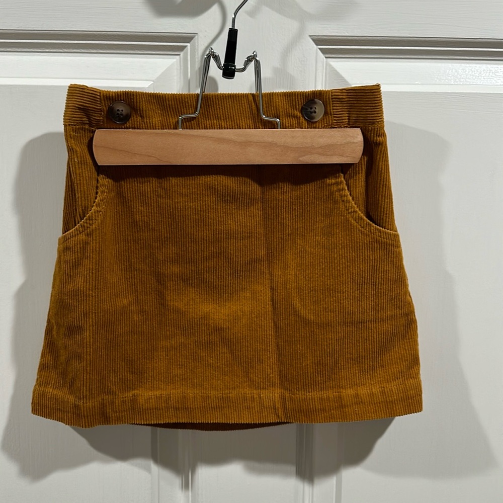 Corduroy skirt